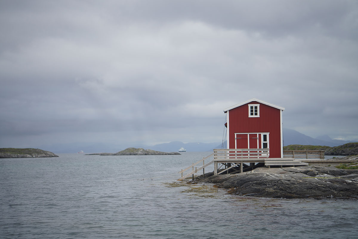 Northern coastline and weather systems